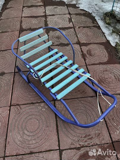 Детские зимние санки