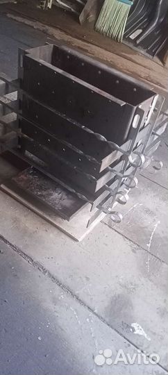 Вертикальный 3мм мангал