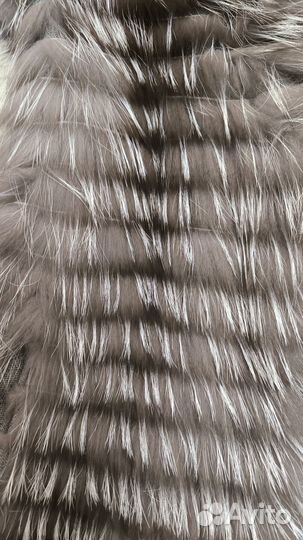 Кардиган из чернобурки