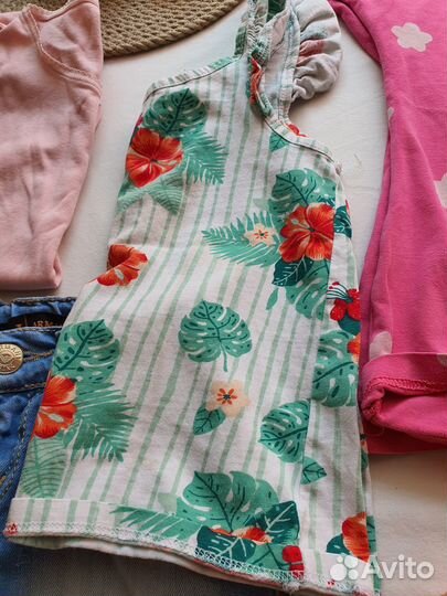 Вещи на девочку 104 116 пакетом для дачи