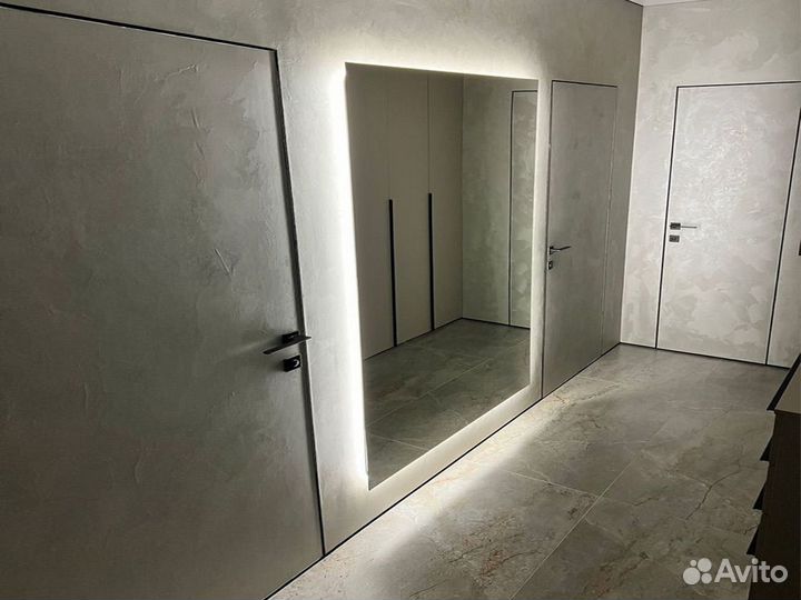 Скрытые двери с фурнитурой