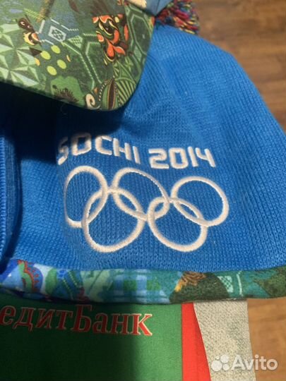 Волонтерская шапка и кепка Олимпиада Слчт 2014