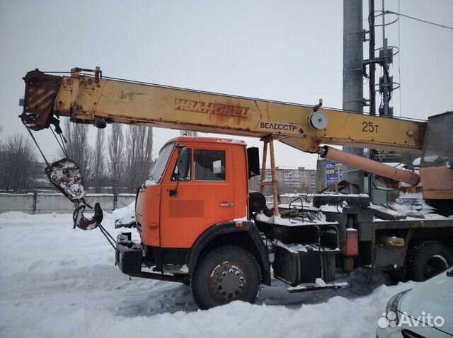 Автокран в аренду 25т в Саратове | Услуги | Авито