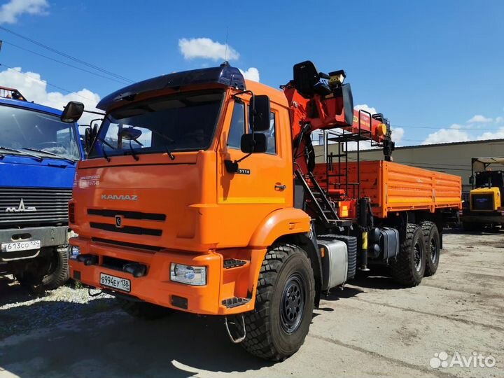 КамАЗ 43118 с КМУ, 2020