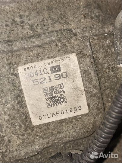 АКПП Toyota Vitz KSP90 1KR-FE 2007