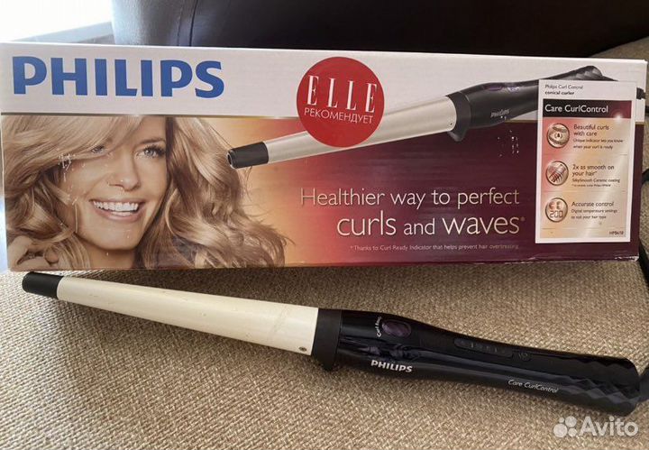 Плойка конусная philips