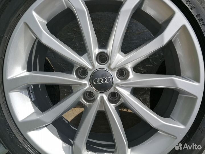 Новые диски R18 оригинал на Audi A4 B9 New