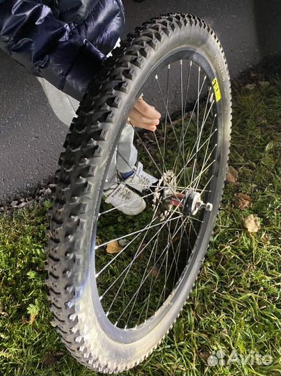 Заднее колесо 30,5 в сборе на горный велосипед MTB