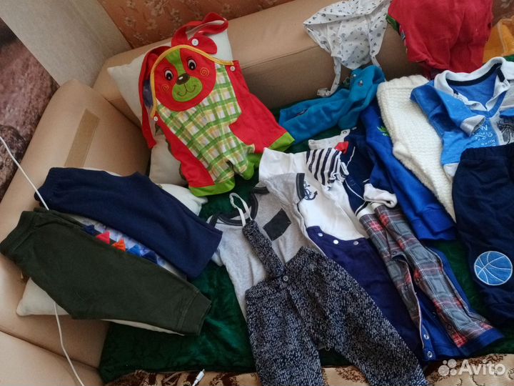 Вещи пакетом на мальчика месяцев 3 до года