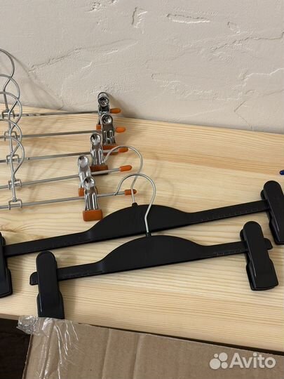 Вешалки плечики с прищепками