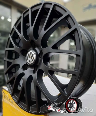 Диски VAG VW R16 5x112 чёрный матовый