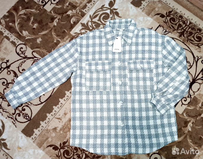 Рубашка-куртка из твида