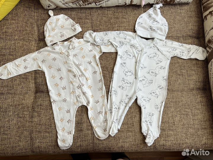 Вещи для новорожденного малыша пакетом