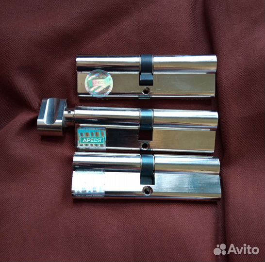 Личинки замка apecs 100 50*50 никель