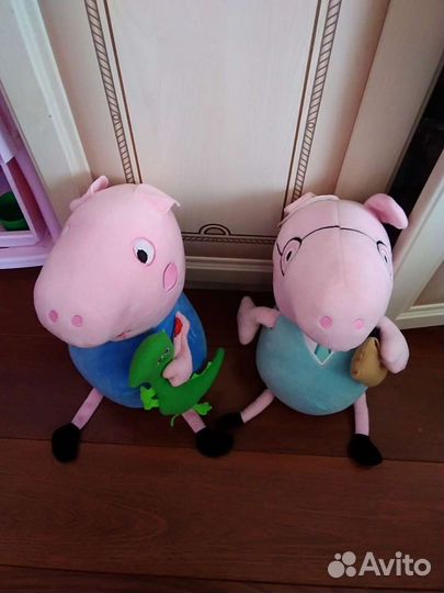 Мягкая игрушка свинка пеппа