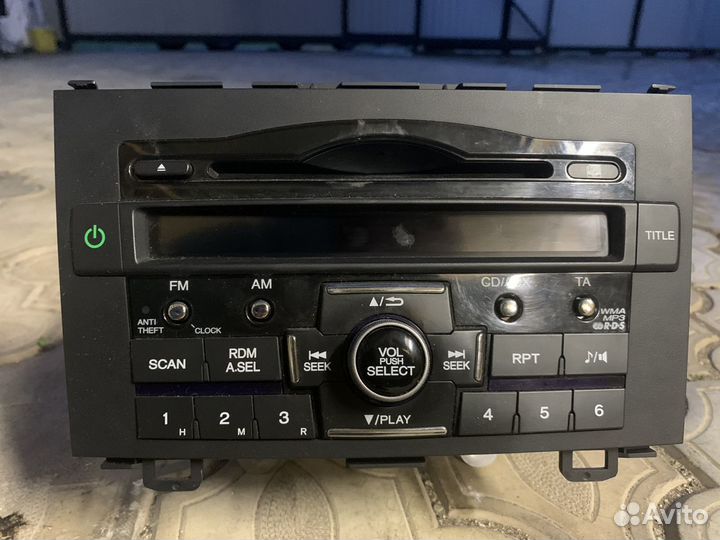 Магнитола на Honda cr-v
