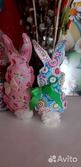 Зайчики для интерьера, подарка