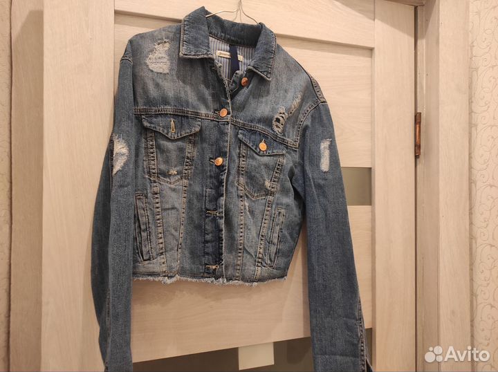 Джинсовая куртка, р.S