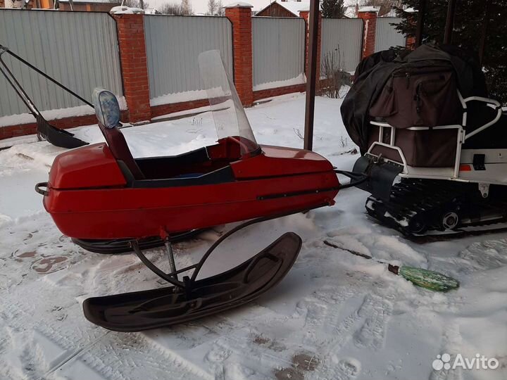 Пассажирские сани для снегохода