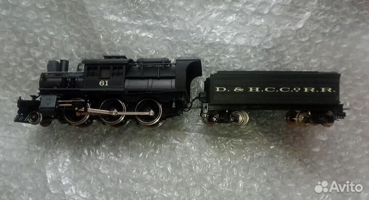 Паровоз тяговый camel американских жд., 1:87 (H0)