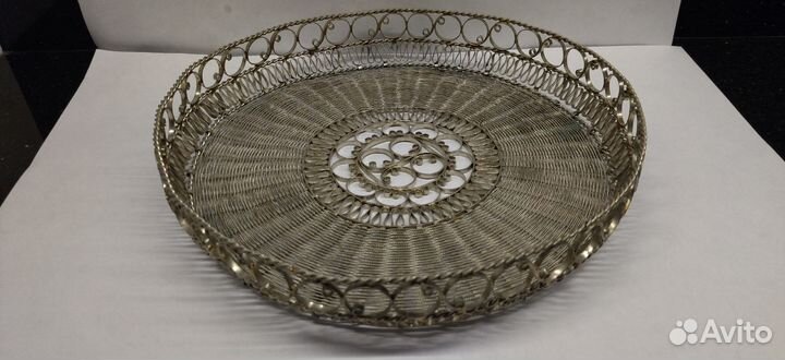 Фруктовница,сухарница, скань СССР