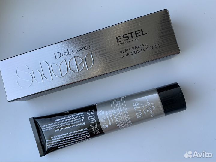 Краска Estel De Luxe Silver 10/76