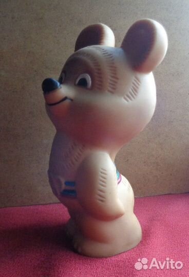 Резиновая игрушка. Талисман. Олимпийский мишка