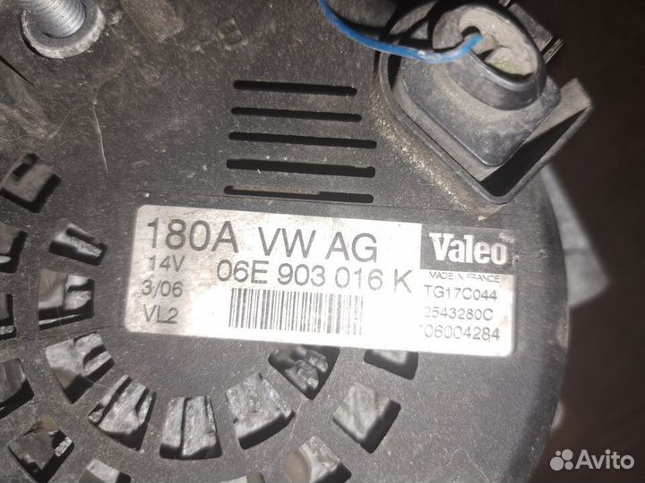 Генератор Audi A6 C6 4F2, AUK 06E903016K