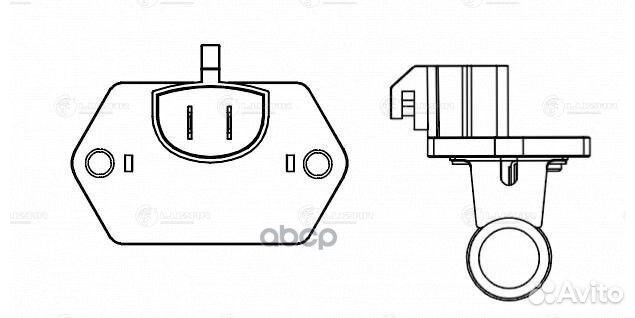 Резистор вентилятора радиатора основного ford F