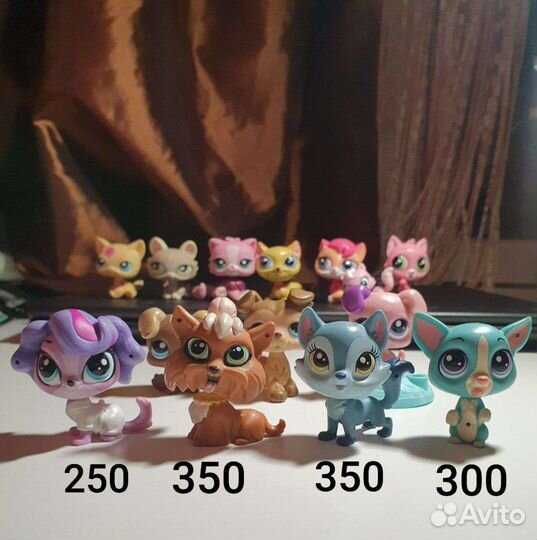 Littlest Pet Shop кошки, собаки Hasbro