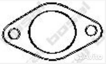 Прокладка приемной трубы KIA ceed 06/hyundai i20/i