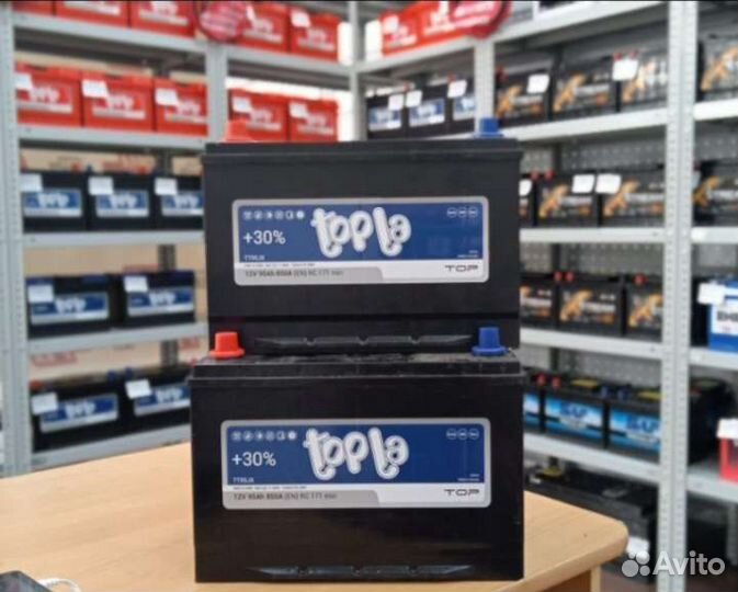 Аккумулятор на автомобиль topla 95ah asia