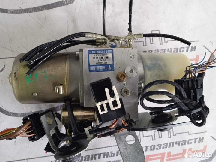 Моторчик доводчика mercedes SLK-class R170 складыв