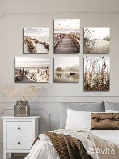 Набор картин на холсте