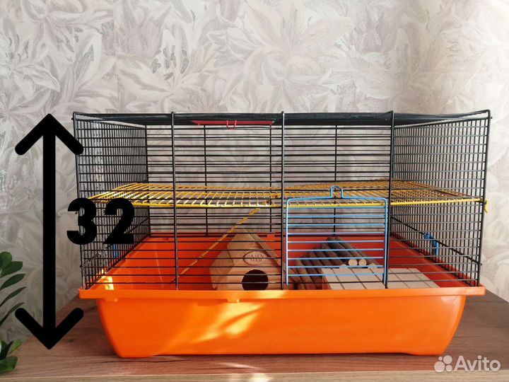 Клетка для грызунов (крыс) + принадлежности