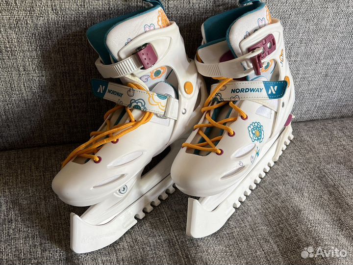 Коньки детские раздвижные