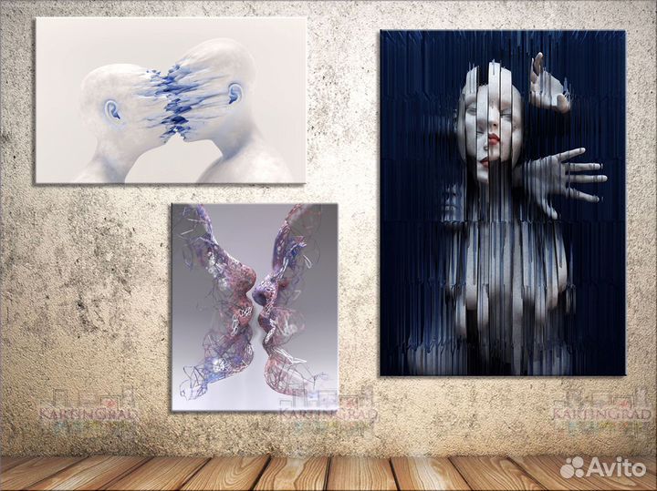 Шикарные картины Мартинакиса в интерьер / Арт 33