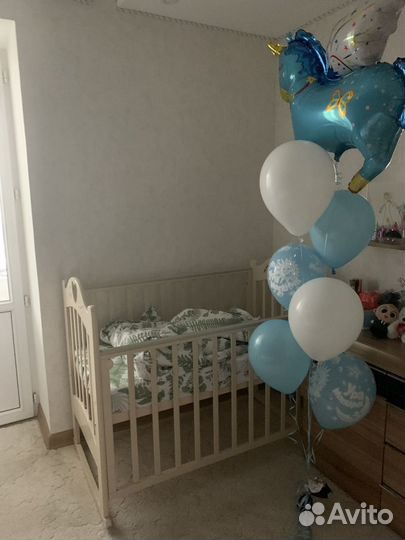 Кроватка детская на дугах