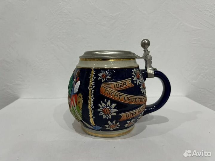 Редкая антикварная пивная кружка MRemy