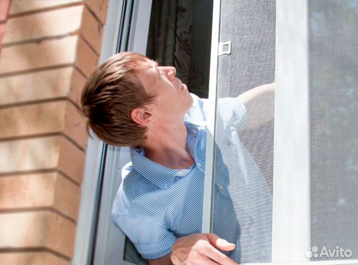 Москитная сетка на окна, двери производство монтаж