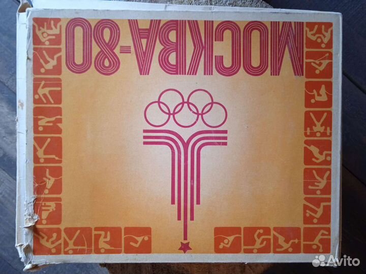 Набор спичек ссср. Сувенир Олимпиады 80