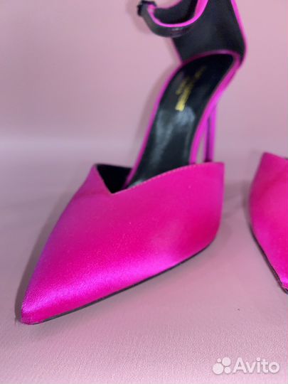 Текстильные туфли Anja Saint Laurent оригинал