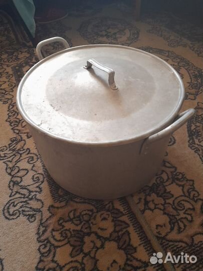 Кастрюля алюминиевая СССР на 50л