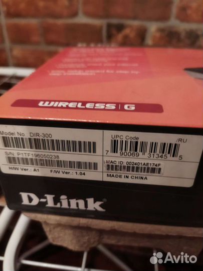 Роутер D-Link dir 300