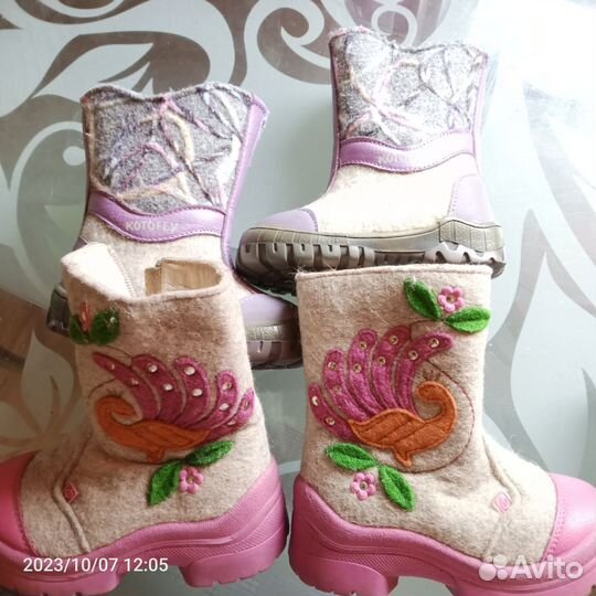 Обувь на девочку пакетом