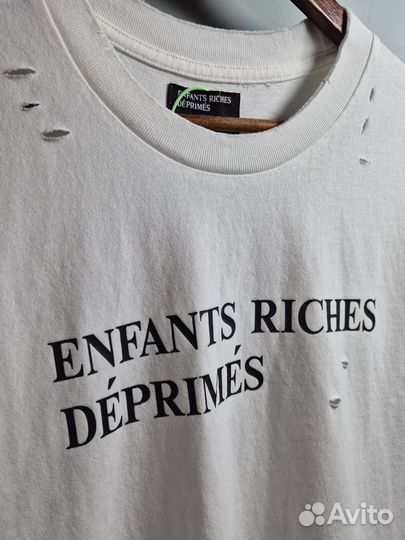 Футболка Enfants Riches Deprimes рваная овер