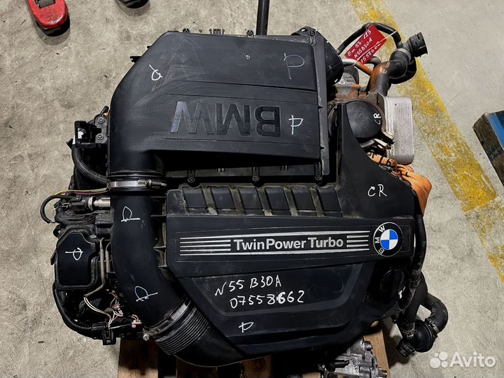 Двигатель N55B30A на BMW 5-Series В сборе Б У