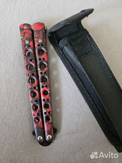 Тренировочный нож бабочка