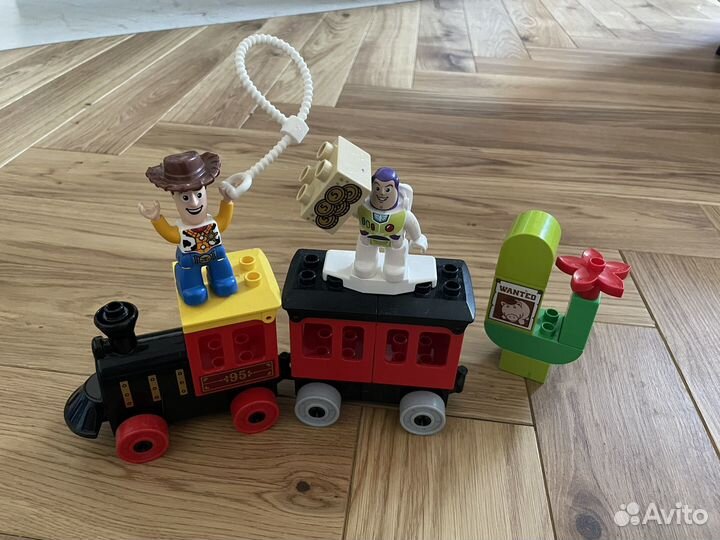 Lego duplo поезд история игрушек