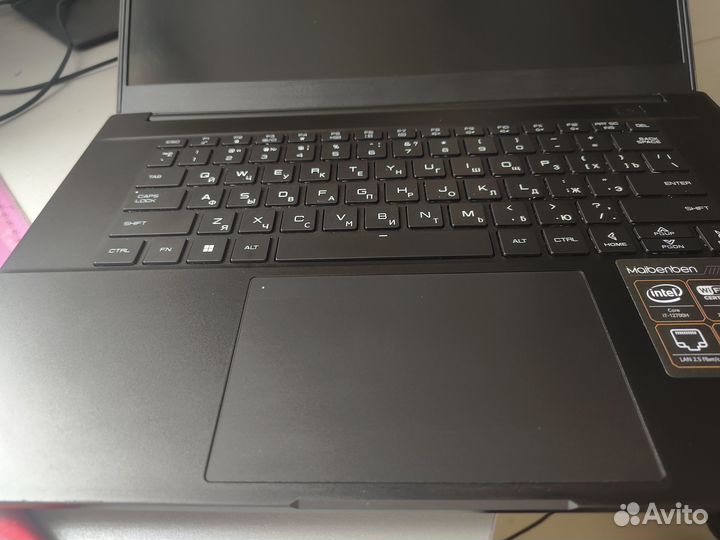 Ноутбук Maibenben P527 i7-12700H 16/1тб